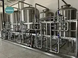Фармацевтическая система очистки воды производительностью 6000 л в Юго-Восточной Азии